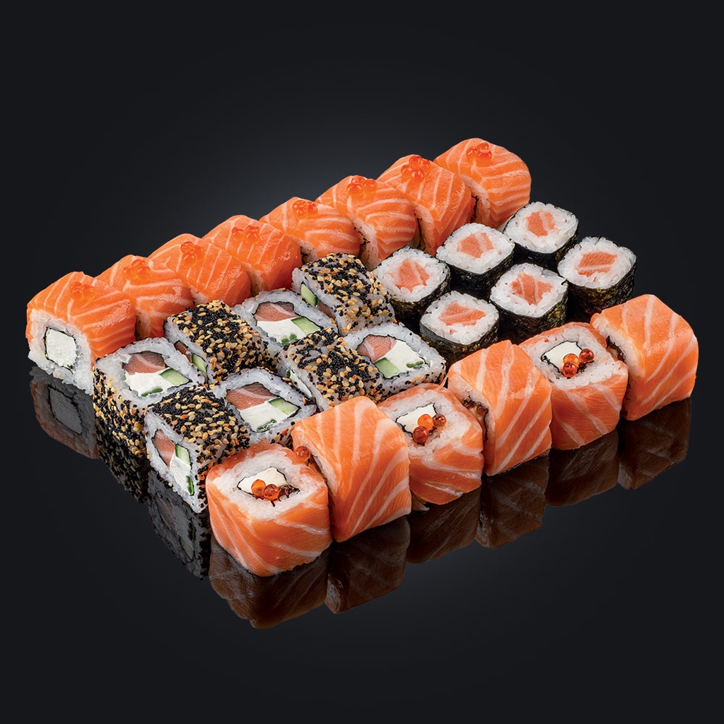 Сет с лососем